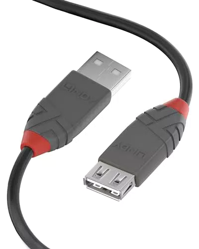 Lindy Cavo Prolunga USB 2.0 5m Tipo A Maschio a Femmina, 480Mbps