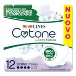 Lines Natura Assorbenti in Cotone Biodegradabili e Compostabili, 100% Bio
