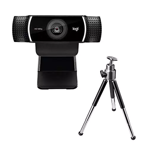 Logitech C922 Pro Stream Webcam Full HD 1080p, Autofocus e Correzione Luce
