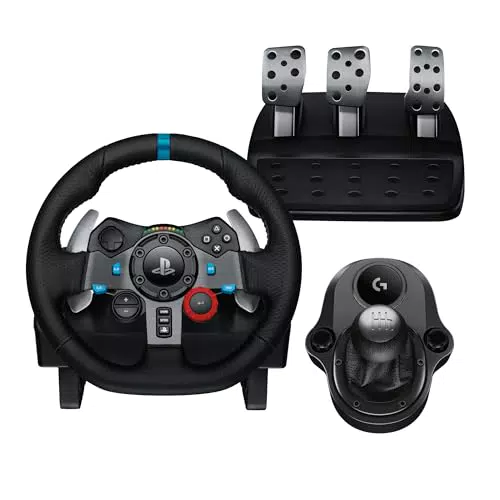 Logitech G G29 SE - Volante e pedali da corsa con ritorno di forza dinamico