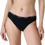 Lovable Slip da Ciclo Mestruale Flusso Abbondante, nero
