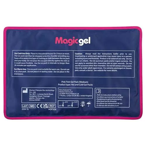 Magic Gel Impacco Ghiaccio Riutilizzabile per Sollievo da Lesioni e Dolore