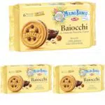 Mulino Bianco Baiocchi con Crema alla Nocciola e Caca, 6 confezioni