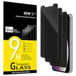 NEW'C Pellicola Protettiva Privacy iPhone 11 Pro Max e XS Max, Durezza 9H