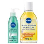 NIVEA Cofanetto Skincare con Gel Detergente e Acqua Micellare per Detersione Viso