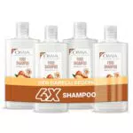 Omia Fisio Shampoo Eco Bio all'Olio di Argan per Capelli Secchi, Nutriente e Ristrutturante