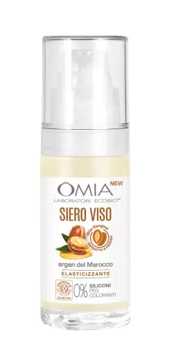 Omia Siero Viso Idratante all'Argan del Marocco, Nutriente ed Elasticizzante