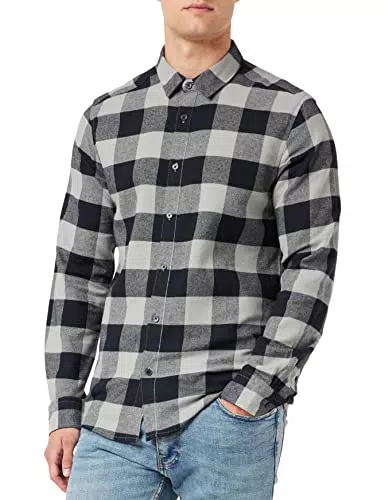 Only & Sons NOS Onsgudmund LS Checked Shirt Noos Camicia