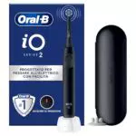 Oral-B iO 2 Spazzolino Elettrico Oral B, Nero, 1 Testina Di Ricambio