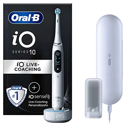 Oral-B Spazzolino Elettrico Ricaricabile iO 10 con Custodia da Viaggio