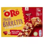 Oro Saiwa Barretta ai Cereali Integrali con Mirtilli Rossi e Nocciole