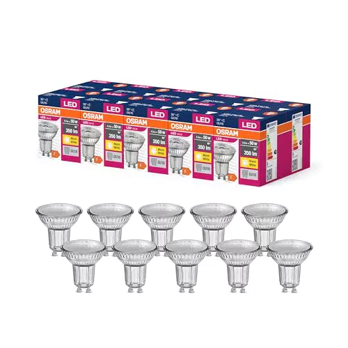 OSRAM Lampada LED PAR16 GU10 350 Lumen Sostituzione 50W Non Dimmerabile
