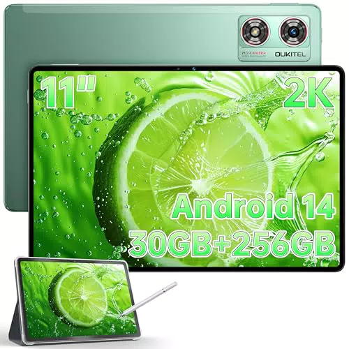 OUKITEL OT8 Tablet Android 11" FHD+ 256 GB, 30 GB RAM, Octa Core, 8800mAh
