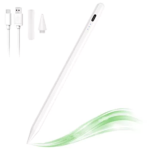 Cimetech Penna Stilo Compatibile per iPad (2018-2022) con Rifiuto del Palmo