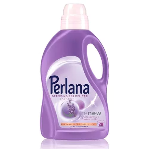 Perlana Detersivo Delicati Lavanda per Lana, Seta e Fibre Rinnovate