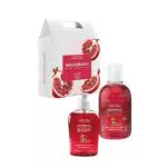 Perlier Cofanetto Melograno: Bagno Schiuma Vegan e Sapone Liquido Nutriente