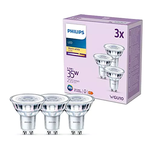 Philips LED Faretto LED, Luce Bianca Calda, 35W, GU10