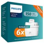 Philips Cartucce Filtranti Anticalcare+: Compatibili con Brita e Riduzione Durezza