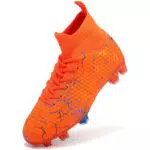 PiDaGlobal Scarpe da Calcio Professionali per Bambini e Ragazzi - Allenamento e Competizioni