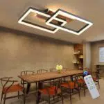 Plafoniera LED dimmerabile vintage con telecomando e funzione di memoria