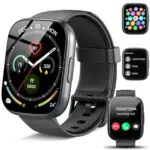 Poounur Smartwatch per Uomo e Donna, Monitoraggio Fitness e Chiamate, IP68