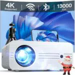 iZEEKER Proiettore Portatile WiFi Bluetooth 5G Full HD 1080P Nativo 4K