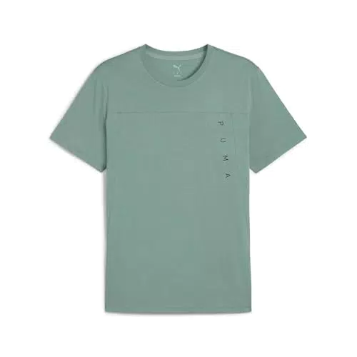 PUMA TAD Tech Triblend Tee Unisex per Adulti - Maglietta per Clima Fresco