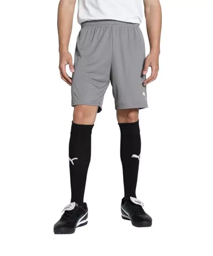 PUMA teamGOAL Shorts - Pantaloncini in Maglia Unisex per Adulti