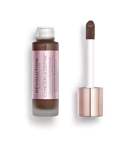 Revolution Fondotinta Liquido Lunga Tenuta Finitura Opaca Vegan e Cruelty-Free