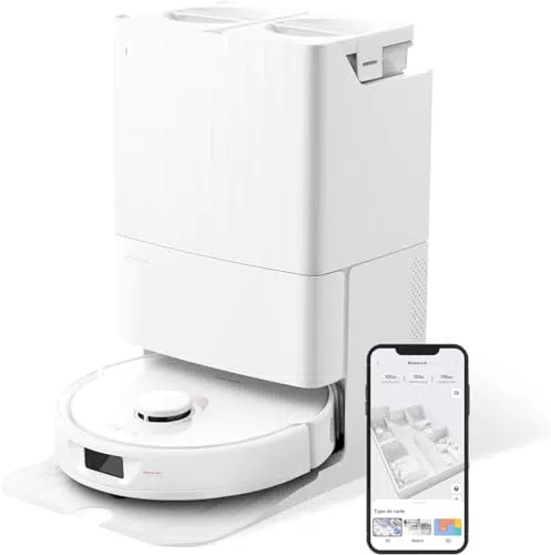 Roborock Qrevo Ricondizionato - Robot Aspirapolvere con Mappatura 3D e Potenza 5500Pa