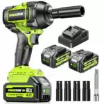 Robustrue Avvitatore a Impulsi 1100N.m 21V Brushless con Caricatore Rapido