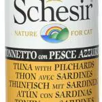 Schesir Cibo Umido per Gatti Adulti al Gusto Tonnetto e Pesce Azzurro