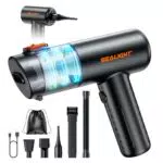 SEALIGHT Aspirabriciole Senza Fili Potente per Auto e Casa - Motore Brushless