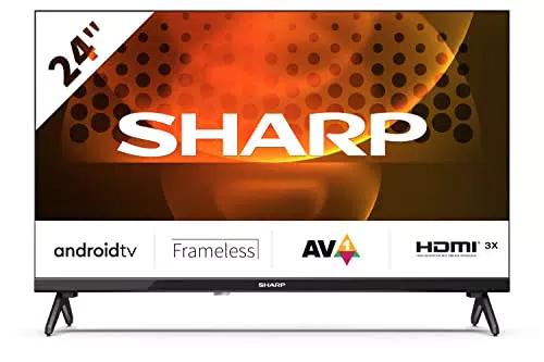 Sharp 24FH6EA Smart TV 24" LED HD Ready Android 11, Wi-Fi, 3xHDMI, Chromecast