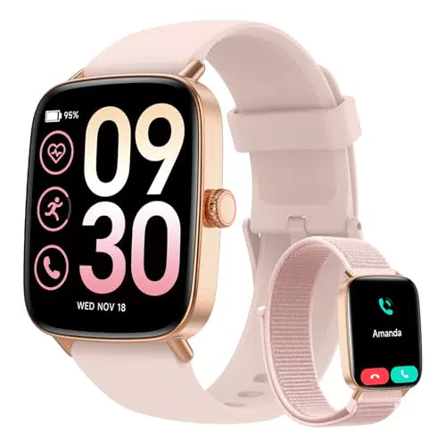 Smartwatch Donna - Orologio Smart con Chiamate e Fitness Tracker Bluetooth