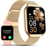 Smartwatch Donna HD con Chiamate Bluetooth, 120+ Modalità Sport e Monitoraggio Salute