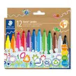 Staedtler Pennarelli Noris Jumbo per bambini, fusto ergonomico, dalla tua creatività!