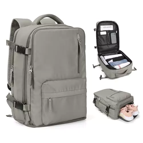 SZLX Zaino da Cabina con Porta USB per Laptop 14" - Bagaglio a Mano Uomo/Donna