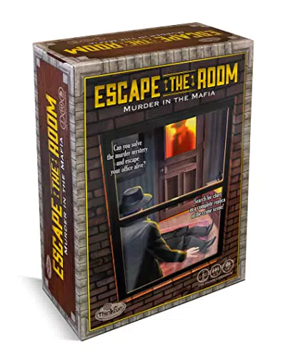 ThinkFun Escape The Room - Gioco da Tavolo Omicidio di Mafia per Famiglia 14+