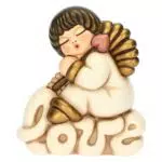 THUN Angelo Amore in Ceramica Decorata a Mano - Linea Angel Love