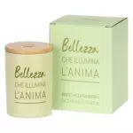THUN Candela Bellezza che illumina l'anima in stoneware con tappo in legno