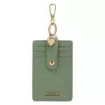 THUN Porta carte con gancio in ecopelle - Collezione Sempre con me