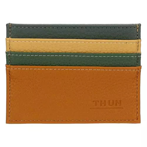 THUN Porta Carte Uomo in Ecopelle - Collezione Sempre con Me