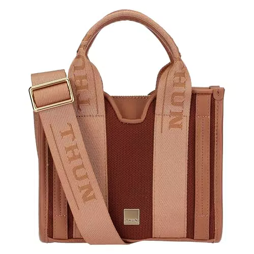 THUN Shopper Piccola in Poliestere e Metallo - Collezione Sempre con Me