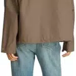 Tommy Hilfiger Parka Donna Corto con Cappuccio in Cotone e Nylon