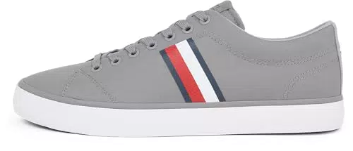 Tommy Hilfiger Sneaker TH Hi Vulc Low Core Stripes per Uomo