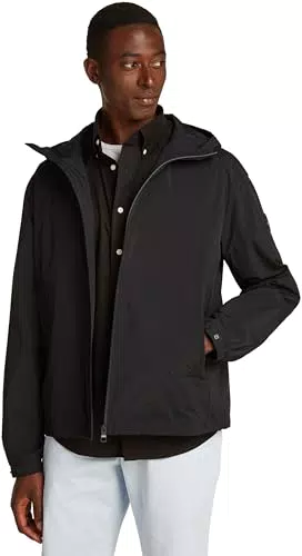Tommy Hilfiger Giacca a Vento Uomo Sportiva con Cappuccio