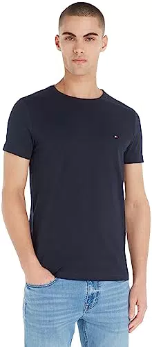 Tommy Hilfiger T-shirt Maniche Corte Uomo Core Stretch Slim Fit