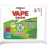 Derm Herbal Salviette Repellenti per Zanzare con Olio Essenziale di Citronella