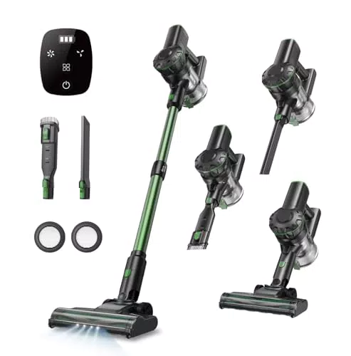 Vexilar V9Pro Aspirapolvere Senza Fili 6 in 1 con Motore Brushless e Filtro HEPA